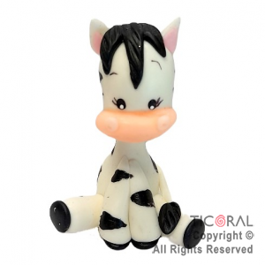 ADORNO CEBRA  A  PORCELANA FRIA x 1